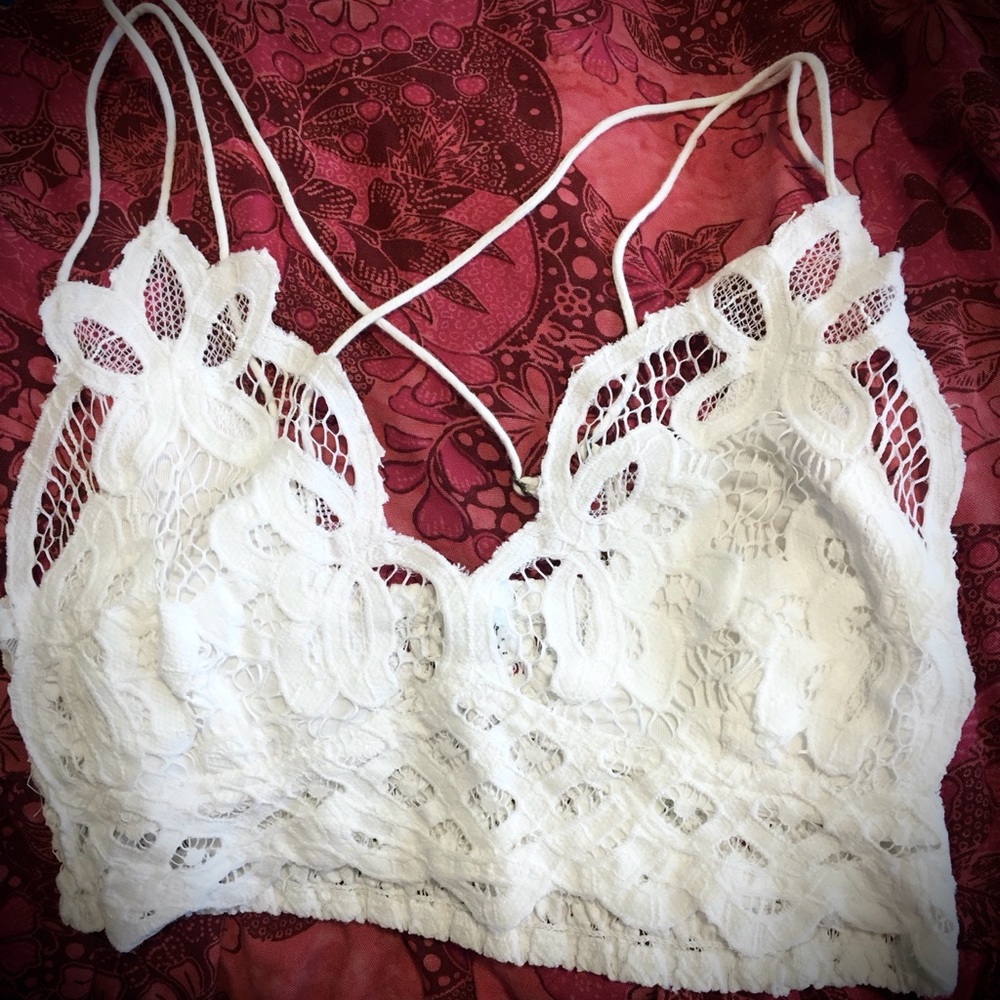 Pretty bralette Pure white